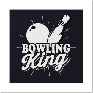 Bowling King Posters and Art